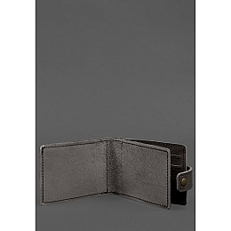 Кожаная обложка-портмоне для удостоверения участника боевых действий BlankNote (картонный документ) Темно-коричневая