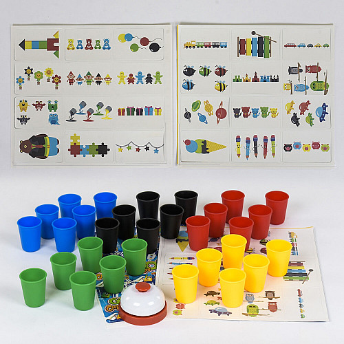 Настольная развлекательная игра Fun Game Go Cups Multicolor (80707)
