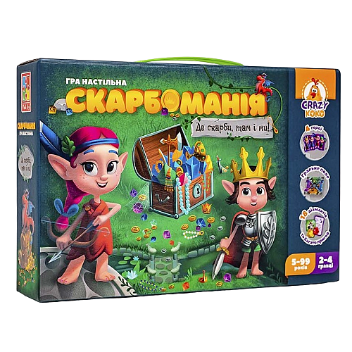 Игра настольная Vladi Toys Скарбомания Multicolor (115612)