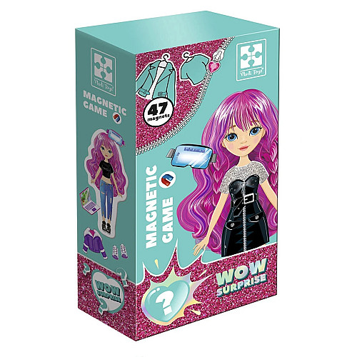 Магнитная игра Vladi Toys WOW Surprise Gamer 47 магнитов Multicolor (117433)