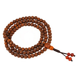 Четки Дакини з насіння дерева ракту Kailash 108 бусин (27629)