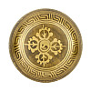 Поющая чаша Kailash Тибетская 120х120х49 мм Бронзовый (27734)