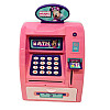Детская электронная копилка Ages Банкомат 15.8 х 9 х 25 см Pink (155428)