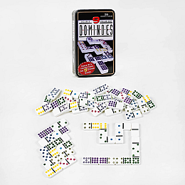 Дитяча настільна гра доміно Yufeng Color dot 55 штук Multicolor (136656)