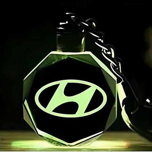 Брелок автомобільний Хюндай GF з підсвіткою (Н051073)
