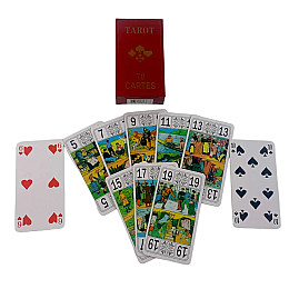 Карты для игры в тарок DUKE Tarot 78 карт Разноцветный (DN29753A)