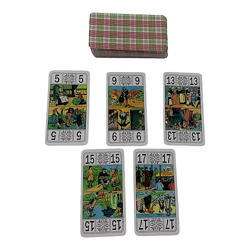 Карты для игры в тарок DUKE Tarot 78 карт Разноцветный (DN29753A)