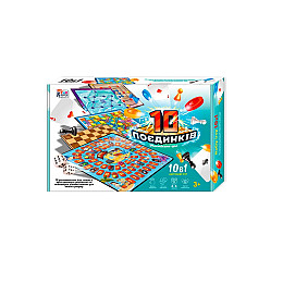 Настільна гра 4FUN Game Club 10 Поєдинків Різнокольоровий (146113)