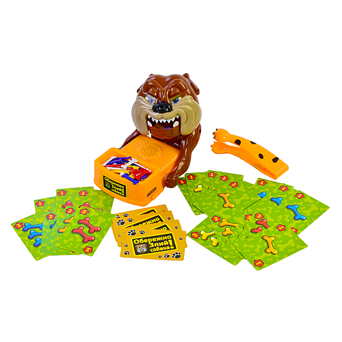 Настільна гра 4FUN Game Club Обережно! Злий пес Різнокольоровий (63206)