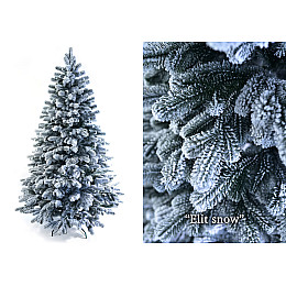 Штучна ялинка Sunlight Elit Snow з підставкою 2,1 м