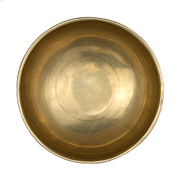 Поющая чаша Тибетська Kailash 137x137x68 мм Мідний Антик (26515)