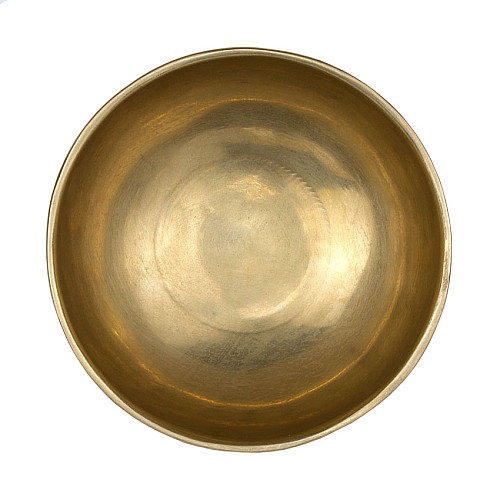 Поющая чаша Тибетська Kailash 137x137x68 мм Мідний Антик (26515)
