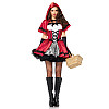 Костюм красной шапочки Leg Avenue Gothic Red Riding Hood M платье и накидка SO9123 Multicolor