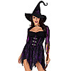 Костюм ведьмы Leg Avenue Mystical Witch L SO9334 Фиолетовый