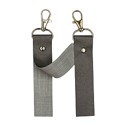 Брелок-флікер світловідбиваючий Добра казка 14 см 2 шт Сірий (FT455480081585851)