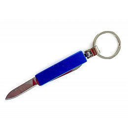 Брелок с перочинным ножом Stinger 2в1 Синий (DN27168B)