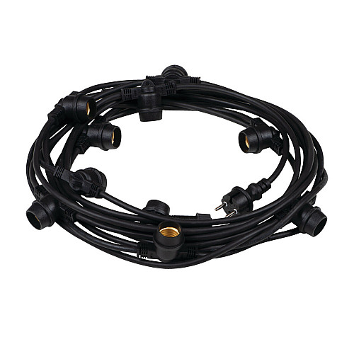 Уличная гирлянда Feron CL50-13 Белт-лайт 230 V 20*Е27 10 м Black
