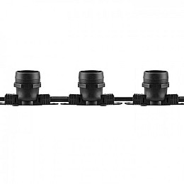 Уличная гирлянда Feron CL50-13 Белт-лайт 230 V 20*Е27 10 м Black
