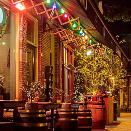 Уличная гирлянда на подвесах Feron CL50-13-1 Евро белт-лайт 230 V 20хЕ27 10 м Black