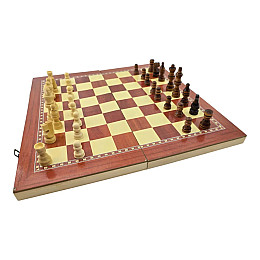 Игровой набор DUKE нарды шахматы шашки 39,6х38,9х2 см Разноцветный (DN36197)
