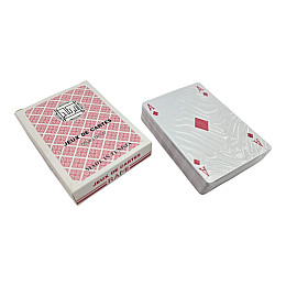 Карты игральные No Brand Jeux De Cartes Rami Красная рубашка 63х88 мм Разноцветный (DN36199)