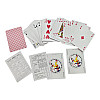 Карты игральные No Brand Jeux De Cartes Rami Красная рубашка 63х88 мм Разноцветный (DN36199)