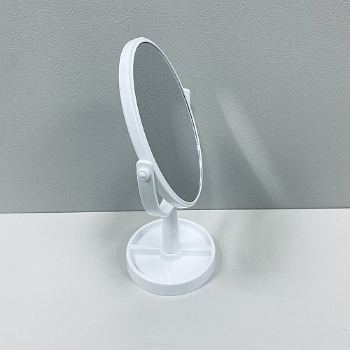 Зеркало косметическое A-PLUS 704 HB h-30 см Белый