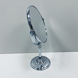 Зеркало косметическое A-PLUS 3018 h-31,5 см Серый