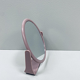 Зеркало косметическое A-PLUS 23R 13,3x16,9 см Розовый
