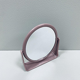 Зеркало косметическое A-PLUS 23R 13,3x16,9 см Розовый