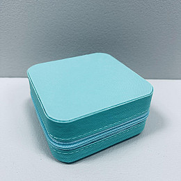 Коробочка для украшений Stenson MT-751 9,7x9,7x4,8 см Бирюзовый