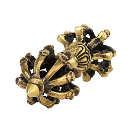 Ваджр Дордже Kailash Символ буддизму Ваджраяни Бронза Дев'ять спиць, 11 см (26375)