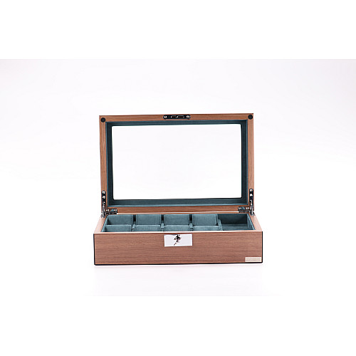Шкатулка для хранения украшений Salvadore WB/2442/8.W 315х202х90 мм Коричнево-зеленый