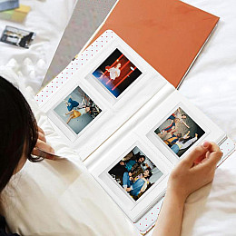 Фотоальбом для Fujifilm Instax Square SQ1/SQ6/SQ40/SQ20/SQ10/SP3/SQ Link на 64 фото Черный