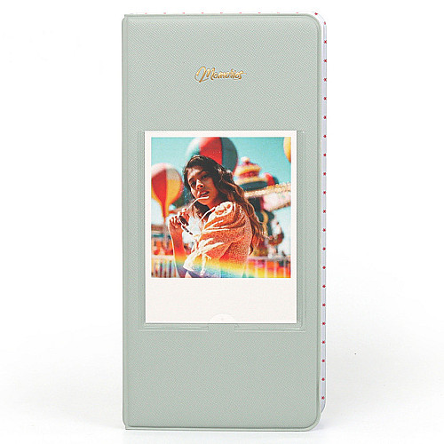 Фотоальбом для Fujifilm Instax Wide 100/200/210/300/400/Link Wide/Polaroid 600 на 64 фото Серый