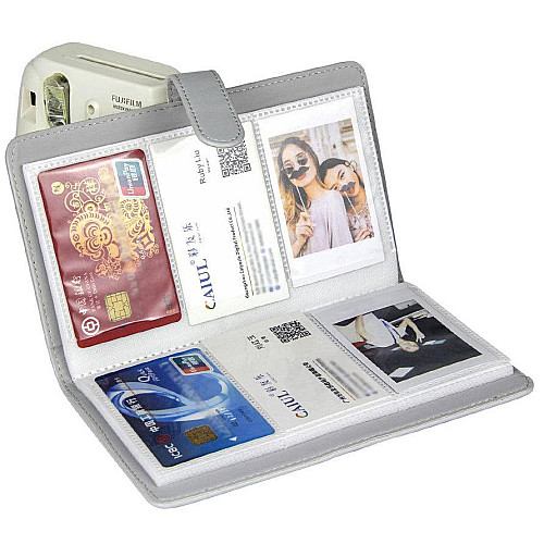 Фотоальбом для Fujifilm Instax Mini 12/11/40/70/90/99/EVO/Link/Liplay Polaroid 300/Z2300 на 96 фото Серый