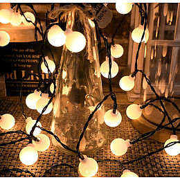 Светодиодная гирлянда MeeToo USB 3 м Желтый (hub_q1avpp)