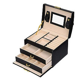 Шкатулка для украшений Casegrace SP-01111 17х12 см Black 12183-83887