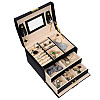 Шкатулка для украшений Casegrace SP-01111 17х12 см Black 12183-83887