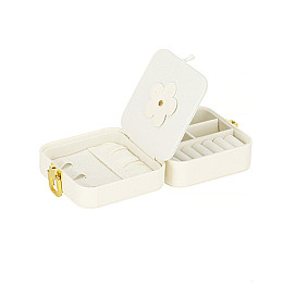 Шкатулка для украшений с зеркалом Casegrace SP-01194 9,5х5 см White 13162-83878