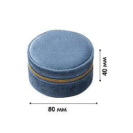 Органайзер шкатулка для прикрас Casegrace SP-01306 8х4,5 см Синій 13163-83881