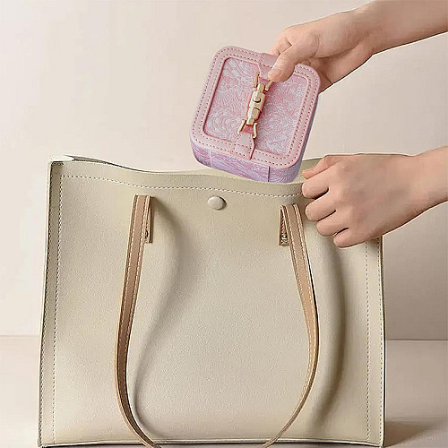 Шкатулка для украшений Casegrace SP-01328 9,5х5,5 см Pink 13164-83882