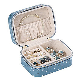 Шкатулка для прикрас Casegrace SP-01304-B 10х5 см Синя 13166-83877