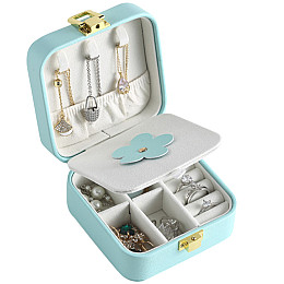 Шкатулка для прикрас Casegrace SP-01194 9,5х5 см Бірюзова 13162-83966