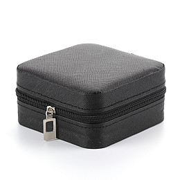 Органайзер для зберігання прикрас Craft JW/8040/MIR.BL 10х10х5 см Чорно-бежевий