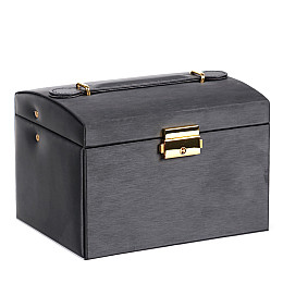 Шкатулка для прикрас Craft JW/RNG.MIR.BK 17,514х13 см Чорно-бежевий