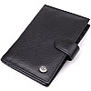 Обкладка для документів унісекс ST Leather 23116 10х14х1 см Чорний