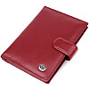 Обкладинка для документів для жінок ST Leather 23117 10х14х1 см Бордовий
