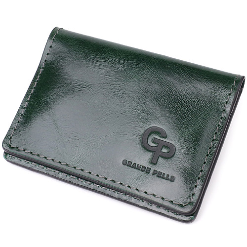 Обложка на документы Grande Pelle 22942 10х7х1 см Зеленый