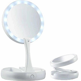 Зеркало для макіяжу No Brand Live Makeup G3 Led Біле (2104618612)